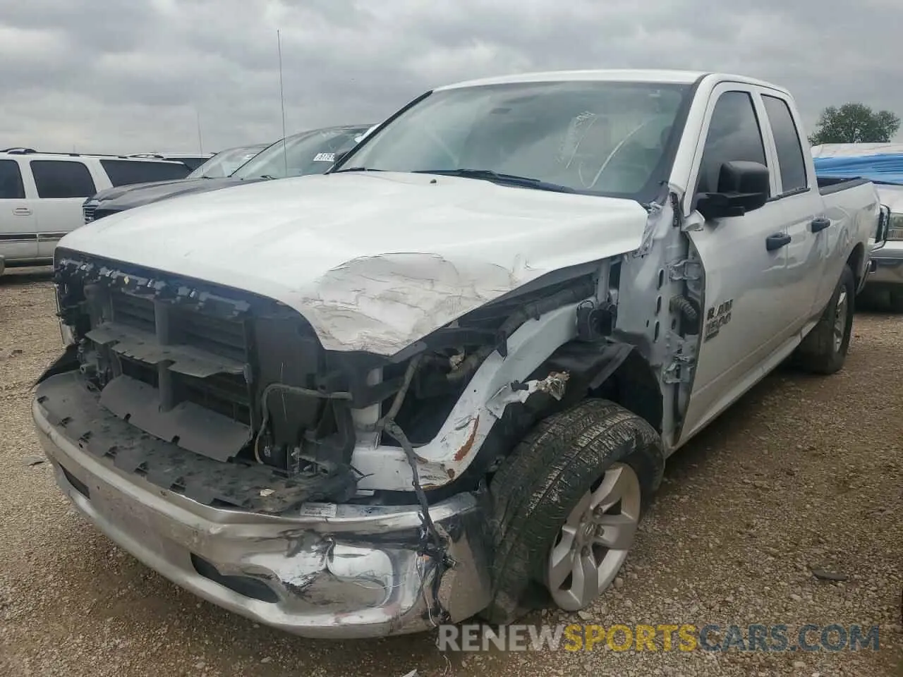 1 Photograph of a damaged car 1C6RR6FG4NS170546 RAM 1500 2022