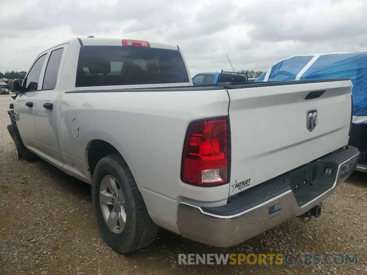2 Photograph of a damaged car 1C6RR6FG4NS170546 RAM 1500 2022