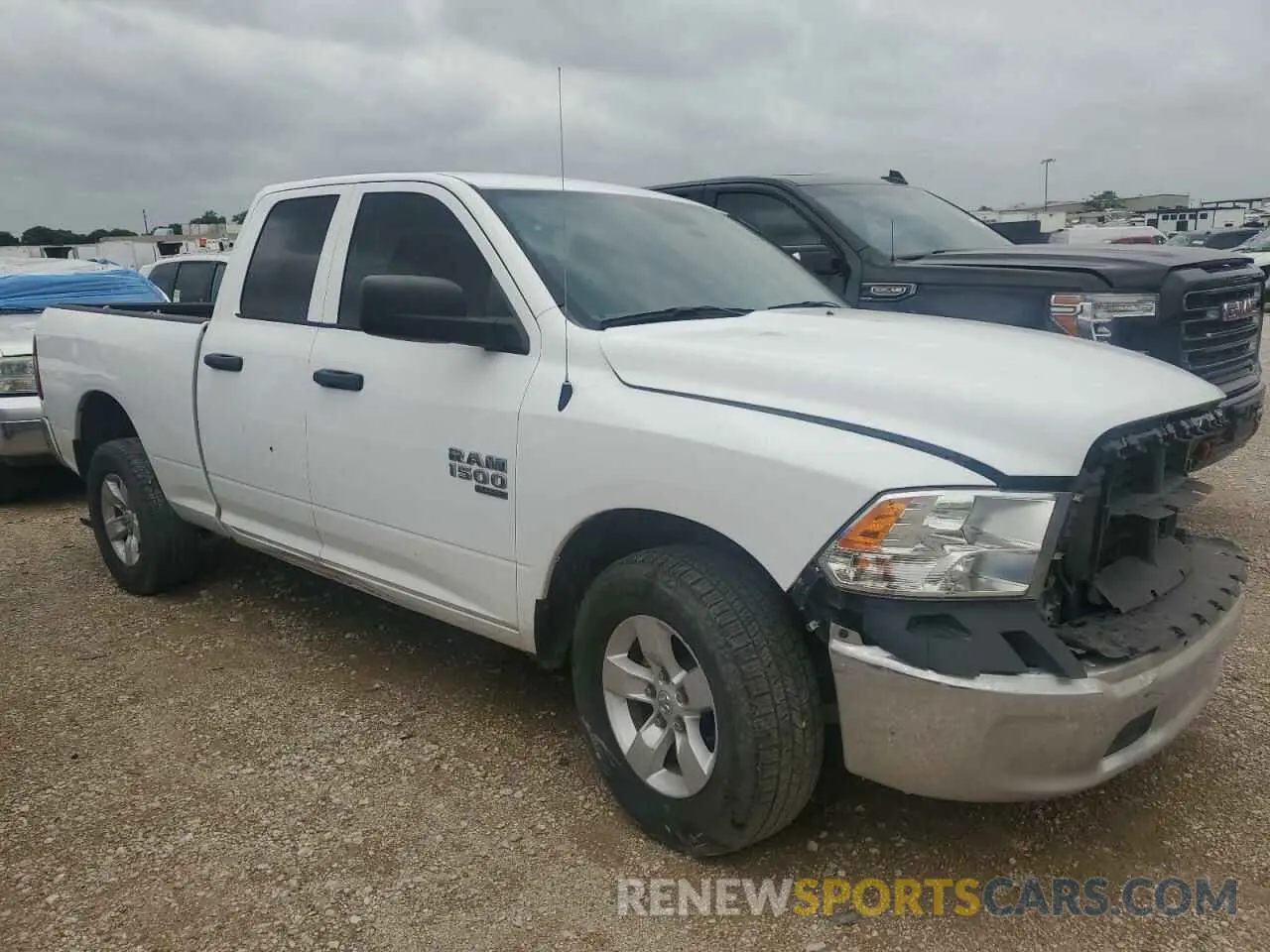 4 Photograph of a damaged car 1C6RR6FG4NS170546 RAM 1500 2022