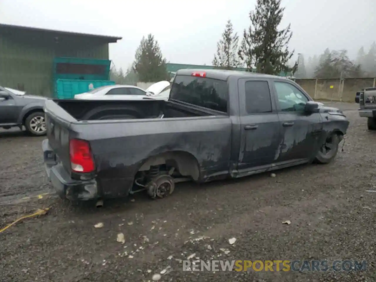 3 Photograph of a damaged car 1C6RR6FGXNS170843 RAM 1500 2022