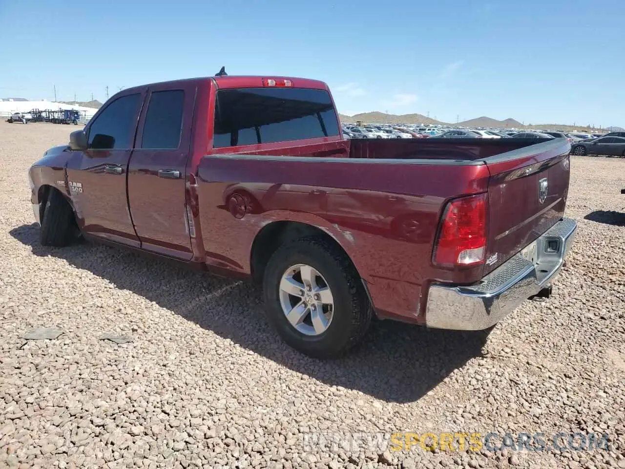 2 Photograph of a damaged car 1C6RR6FT4NS154568 RAM 1500 2022