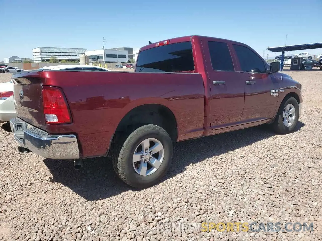 3 Photograph of a damaged car 1C6RR6FT4NS154568 RAM 1500 2022