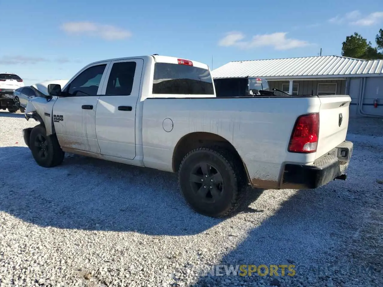 2 Photograph of a damaged car 1C6RR6FTXNS149584 RAM 1500 2022
