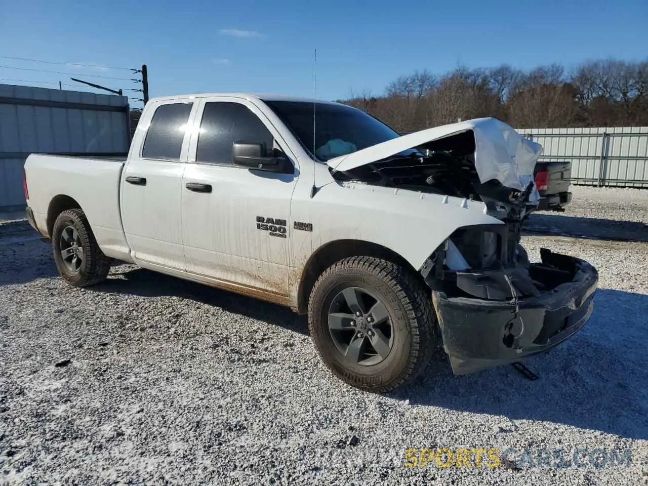 4 Photograph of a damaged car 1C6RR6FTXNS149584 RAM 1500 2022