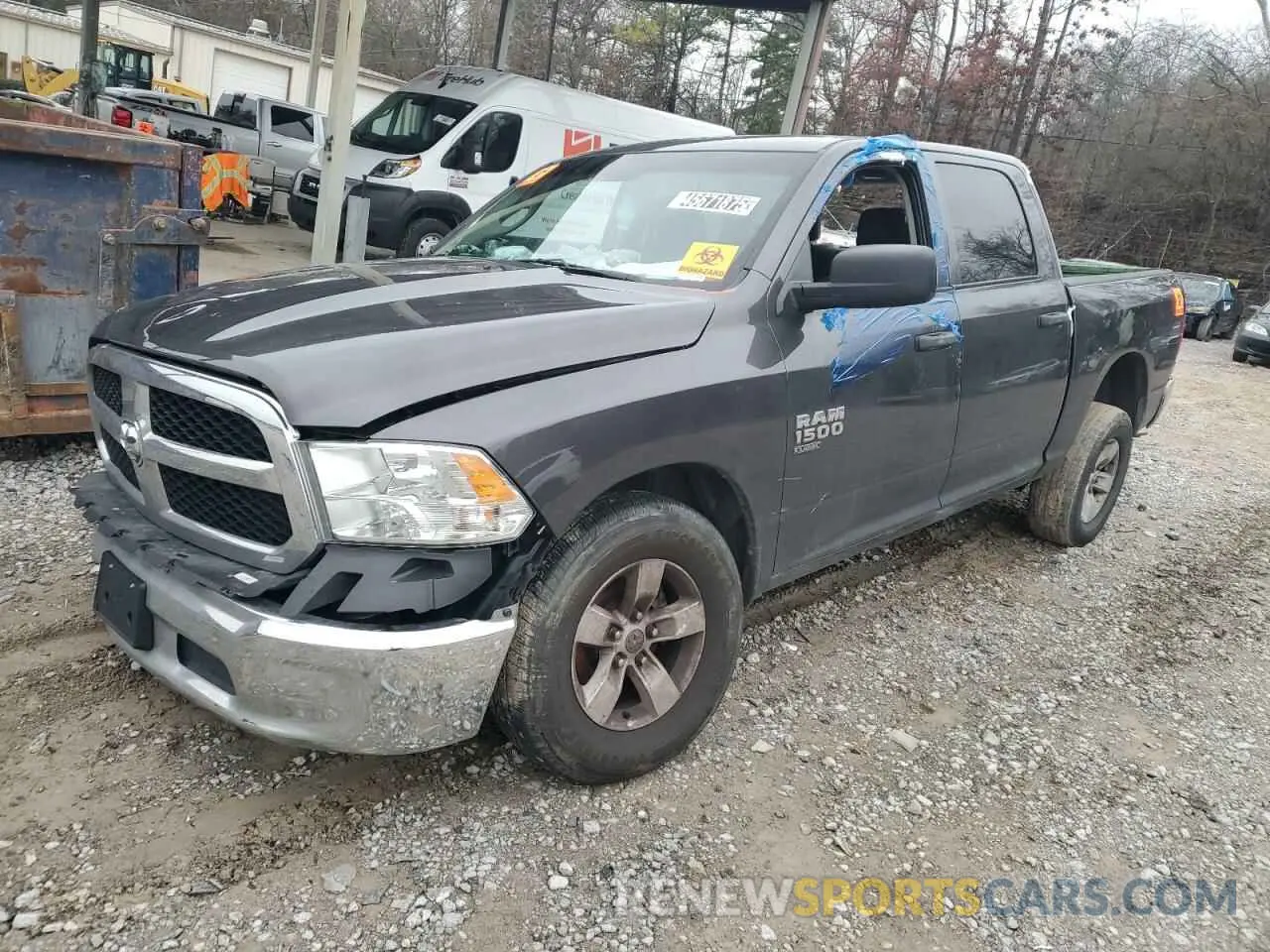 1 Photograph of a damaged car 1C6RR6LG7NS169721 RAM 1500 2022