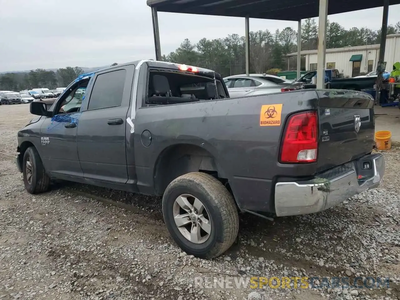 2 Photograph of a damaged car 1C6RR6LG7NS169721 RAM 1500 2022
