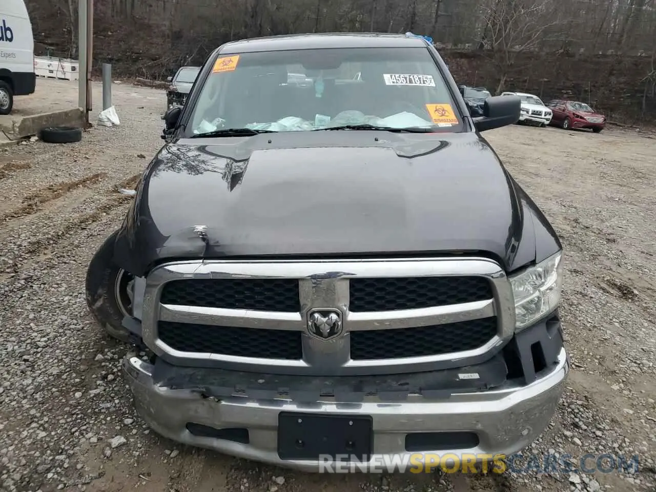5 Photograph of a damaged car 1C6RR6LG7NS169721 RAM 1500 2022