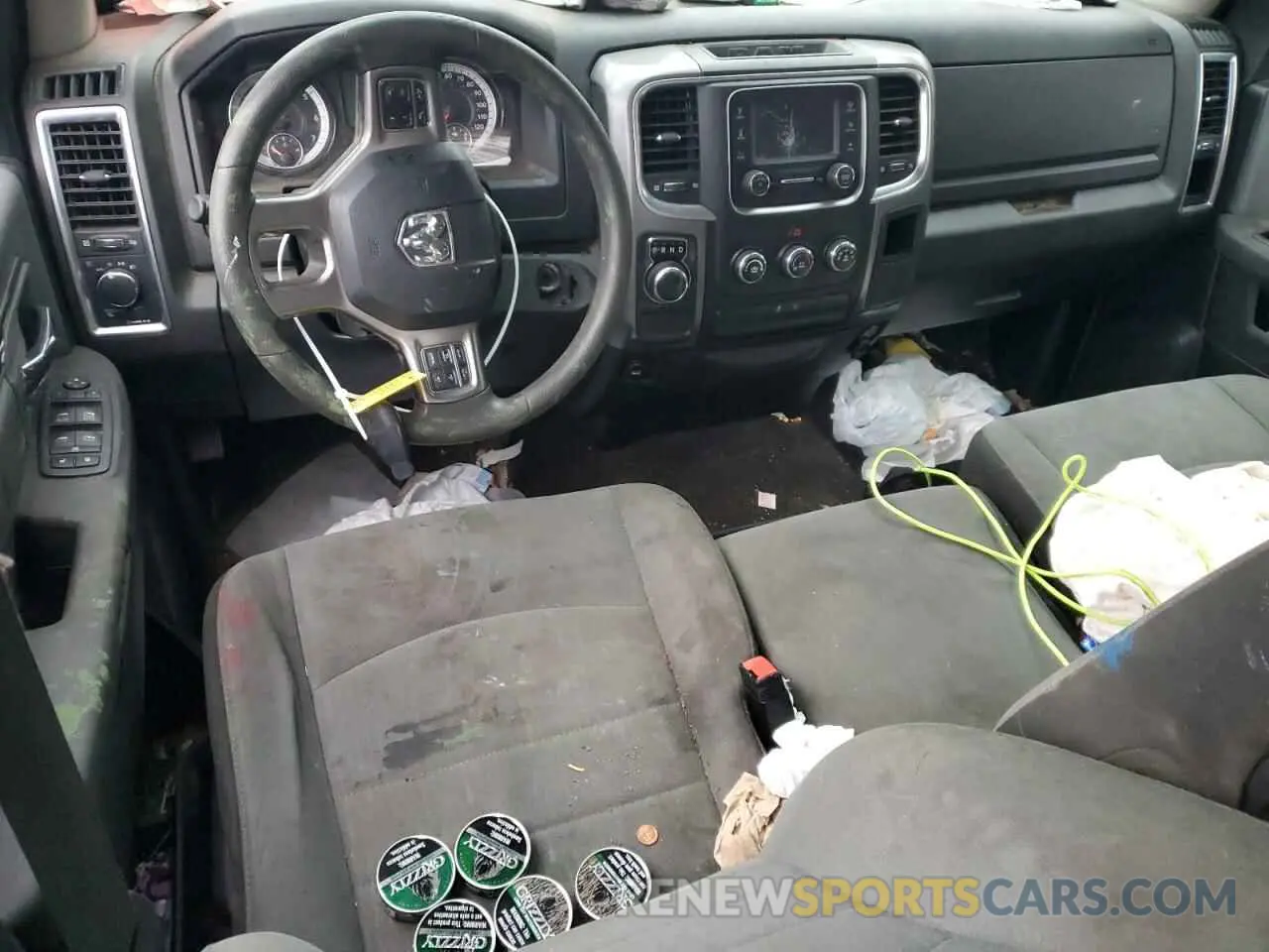 8 Photograph of a damaged car 1C6RR6LG7NS169721 RAM 1500 2022