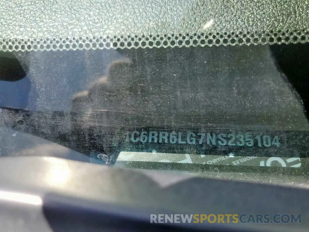 13 Photograph of a damaged car 1C6RR6LG7NS235104 RAM 1500 2022