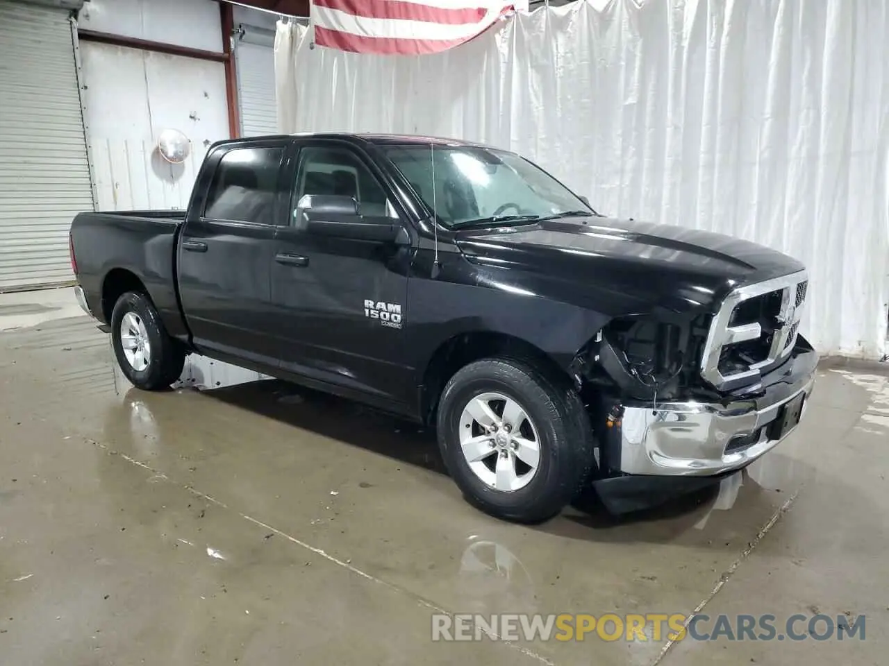4 Photograph of a damaged car 1C6RR6LGXNS192569 RAM 1500 2022