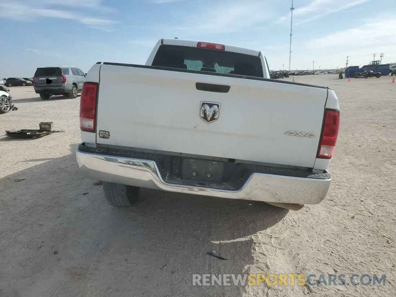 6 Photograph of a damaged car 1C6RR7FG0NS230358 RAM 1500 2022
