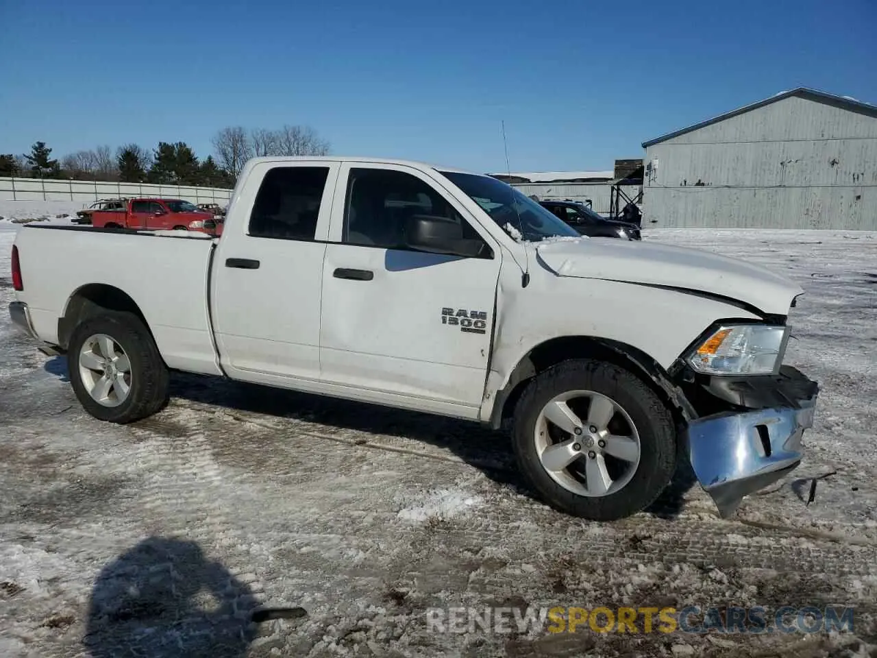 4 Photograph of a damaged car 1C6RR7FG1NS163544 RAM 1500 2022