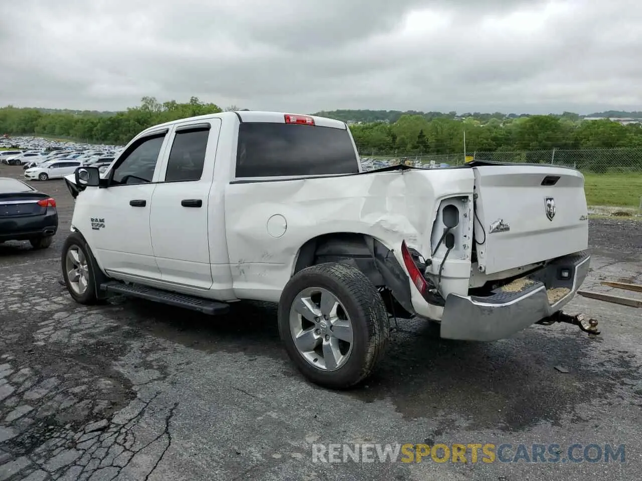 2 Photograph of a damaged car 1C6RR7FG2NS226649 RAM 1500 2022