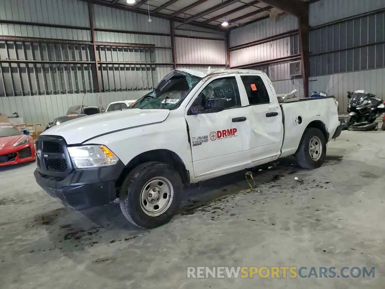 1 Photograph of a damaged car 1C6RR7FG3NS183990 RAM 1500 2022