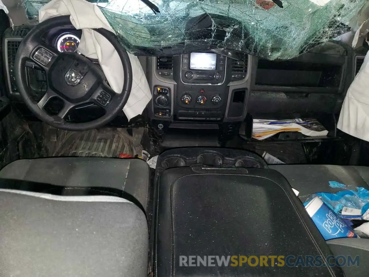 8 Photograph of a damaged car 1C6RR7FG3NS183990 RAM 1500 2022