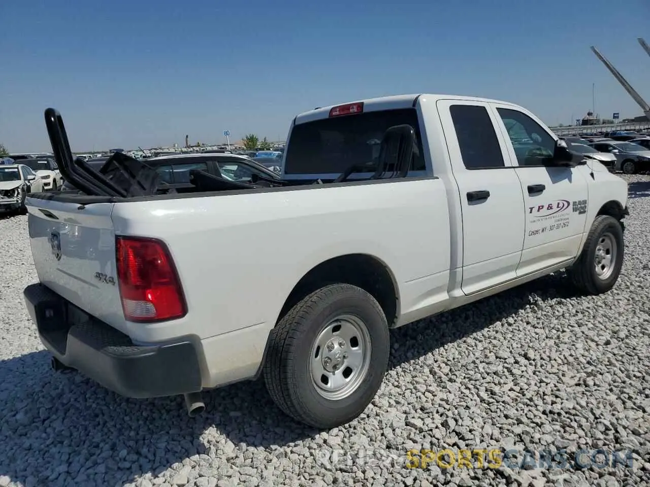 3 Photograph of a damaged car 1C6RR7FG6NS174958 RAM 1500 2022