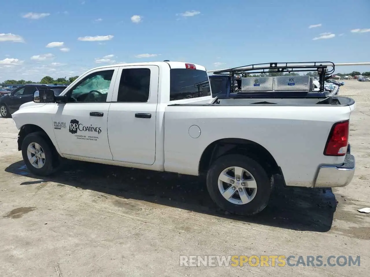 2 Photograph of a damaged car 1C6RR7FG7NS199531 RAM 1500 2022