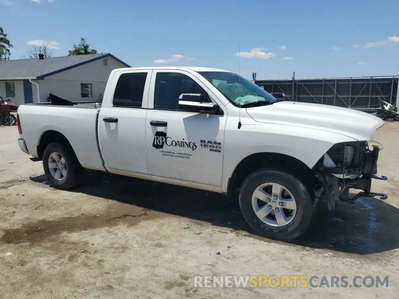4 Photograph of a damaged car 1C6RR7FG7NS199531 RAM 1500 2022