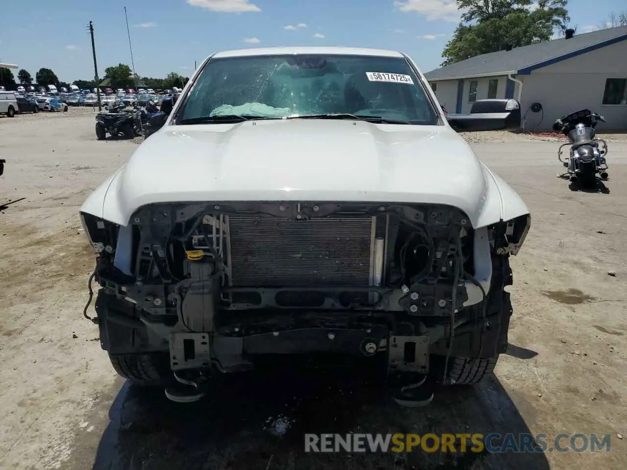 5 Photograph of a damaged car 1C6RR7FG7NS199531 RAM 1500 2022