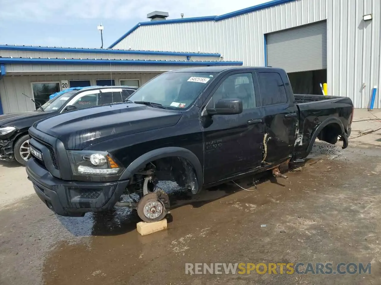 1 Photograph of a damaged car 1C6RR7GG0NS176557 RAM 1500 2022