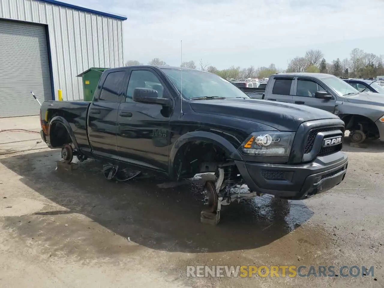 4 Photograph of a damaged car 1C6RR7GG0NS176557 RAM 1500 2022