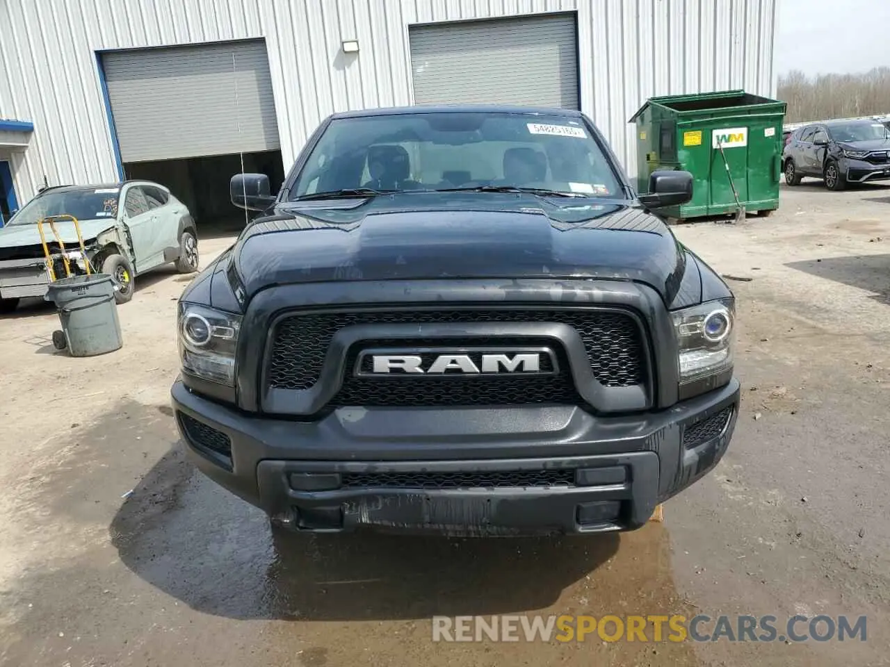 5 Photograph of a damaged car 1C6RR7GG0NS176557 RAM 1500 2022