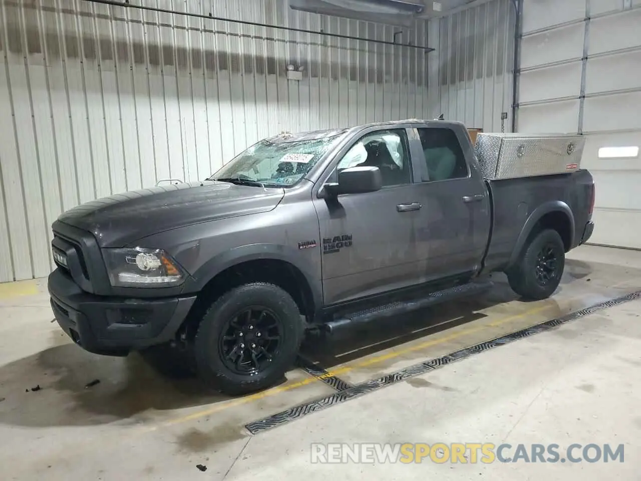 1 Photograph of a damaged car 1C6RR7GT8NS156201 RAM 1500 2022