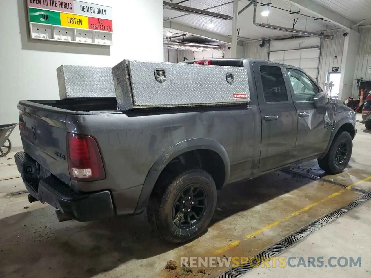 3 Photograph of a damaged car 1C6RR7GT8NS156201 RAM 1500 2022