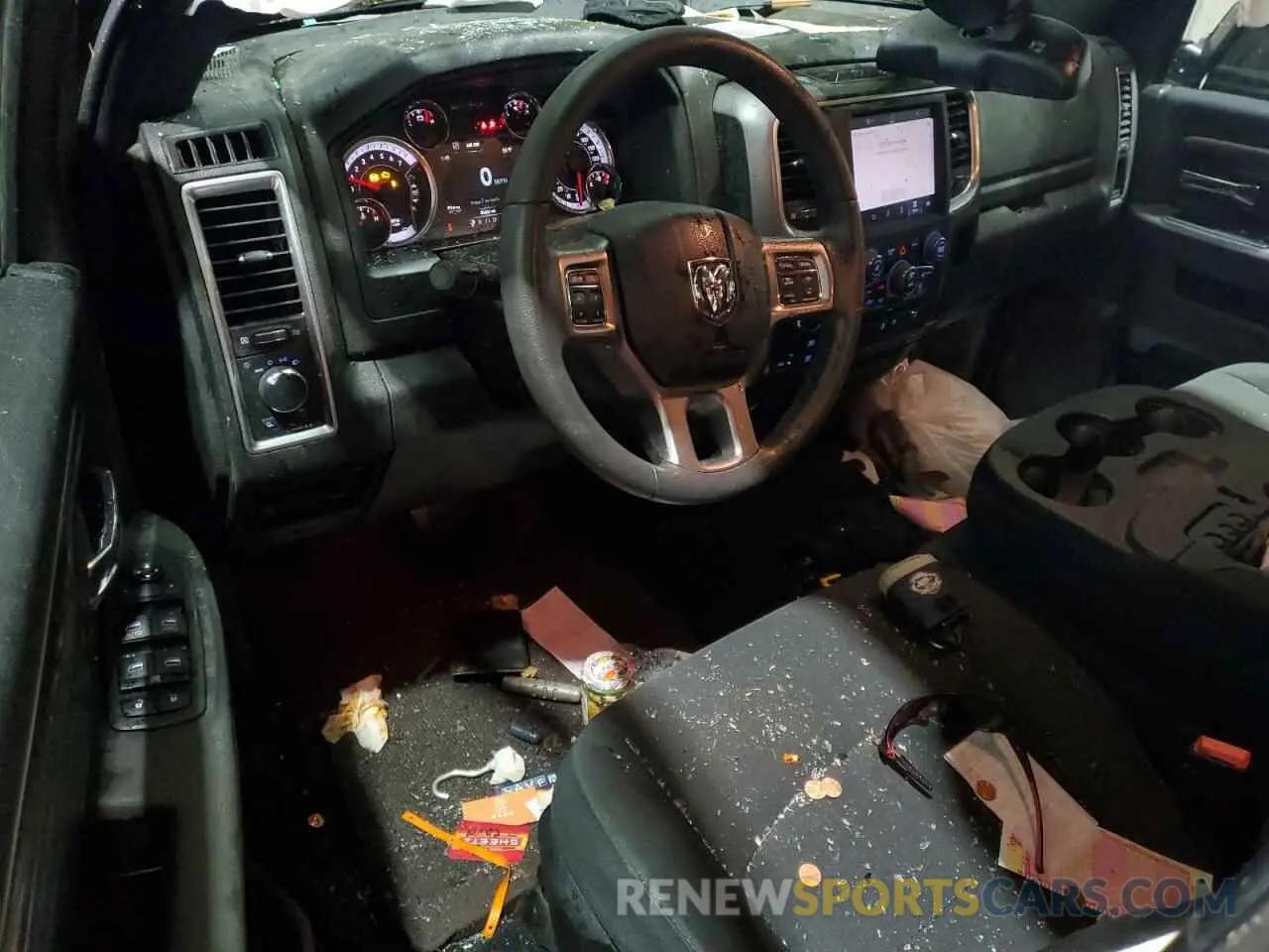 8 Photograph of a damaged car 1C6RR7GT8NS156201 RAM 1500 2022