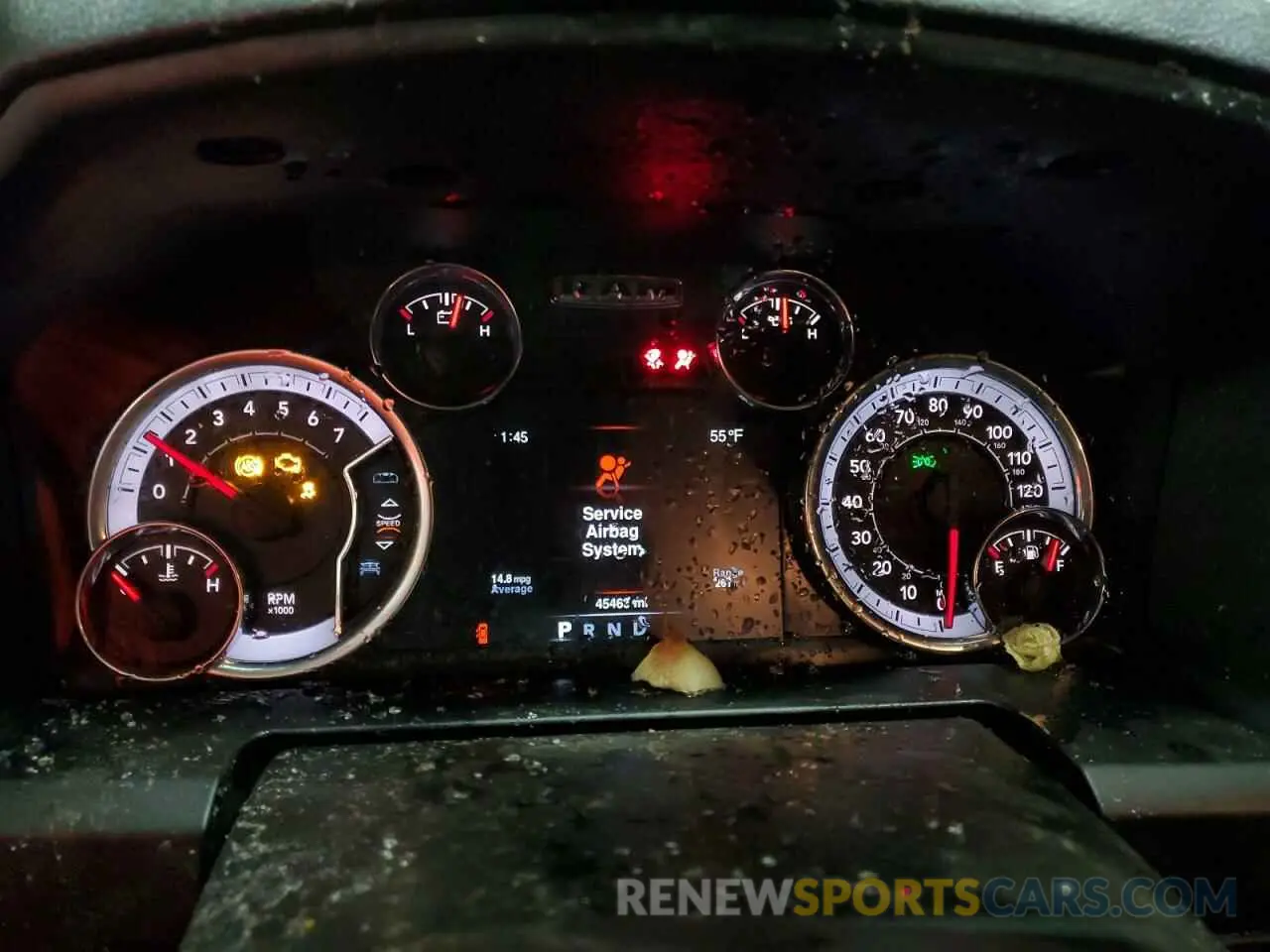 9 Photograph of a damaged car 1C6RR7GT8NS156201 RAM 1500 2022