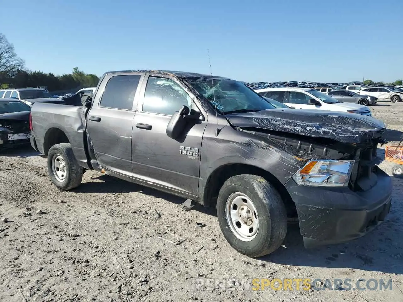 4 Photograph of a damaged car 1C6RR7KG0NS172693 RAM 1500 2022