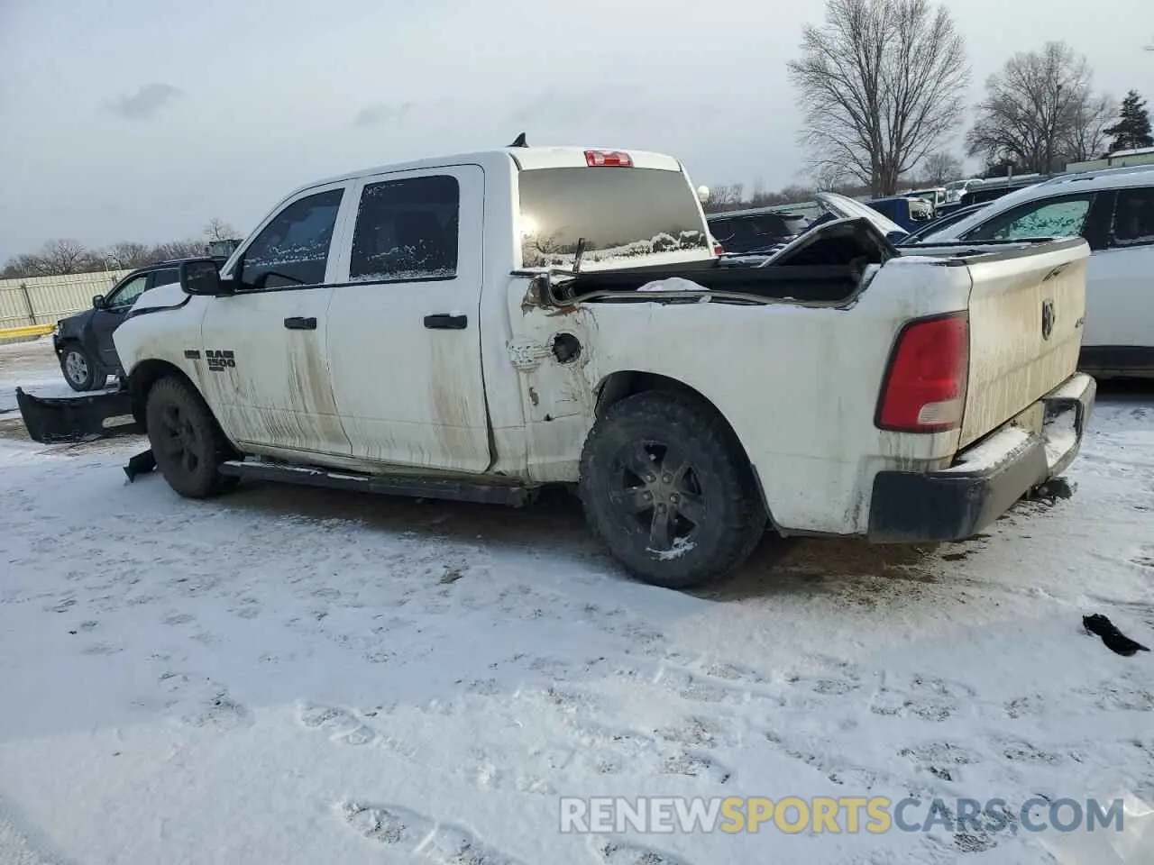 2 Photograph of a damaged car 1C6RR7KT0NS195131 RAM 1500 2022