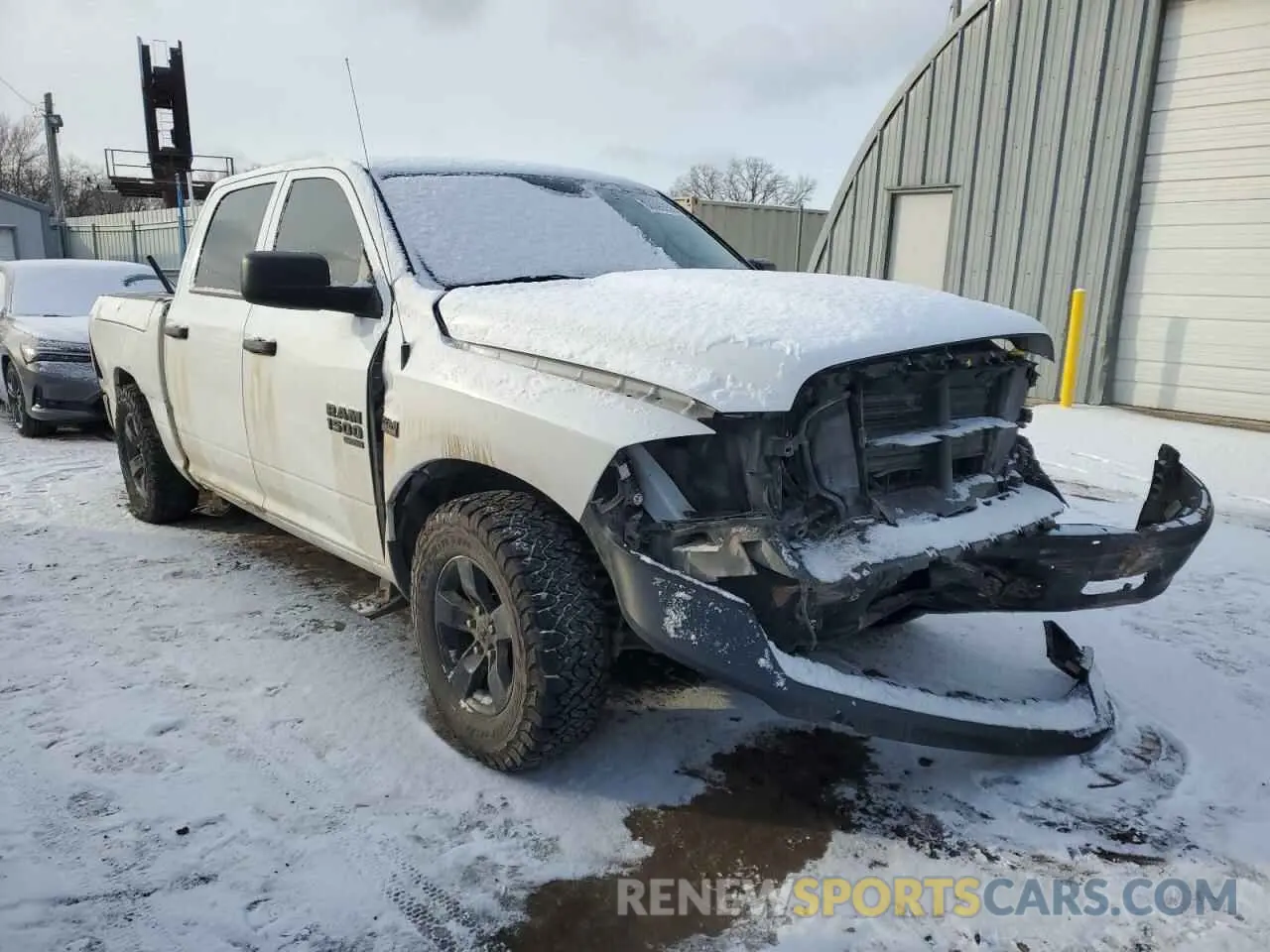 4 Photograph of a damaged car 1C6RR7KT0NS195131 RAM 1500 2022
