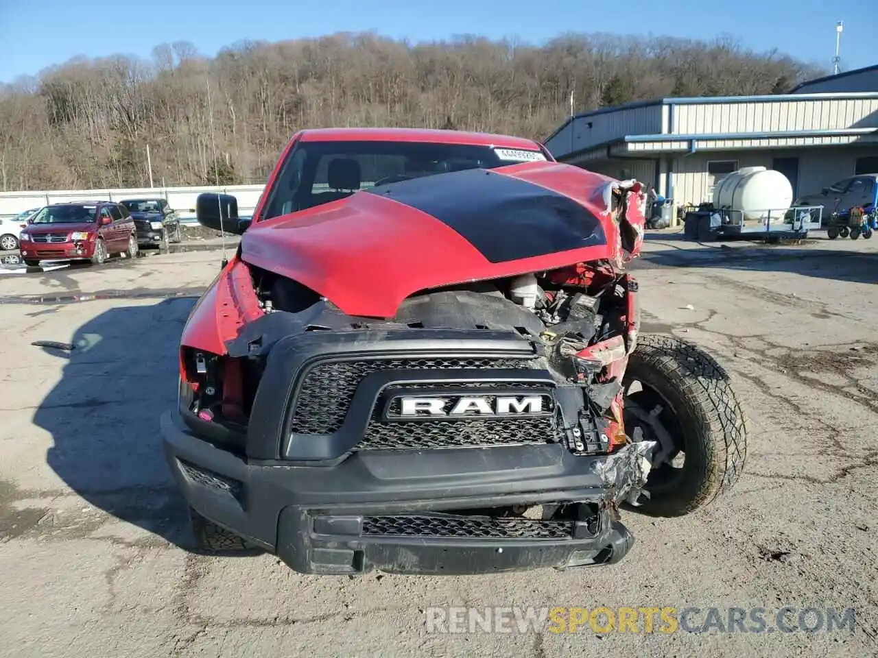 5 Photograph of a damaged car 1C6RR7LG2NS193950 RAM 1500 2022