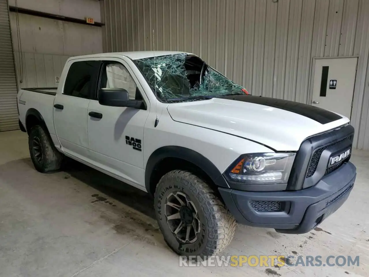4 Photograph of a damaged car 1C6RR7LG3NS219729 RAM 1500 2022