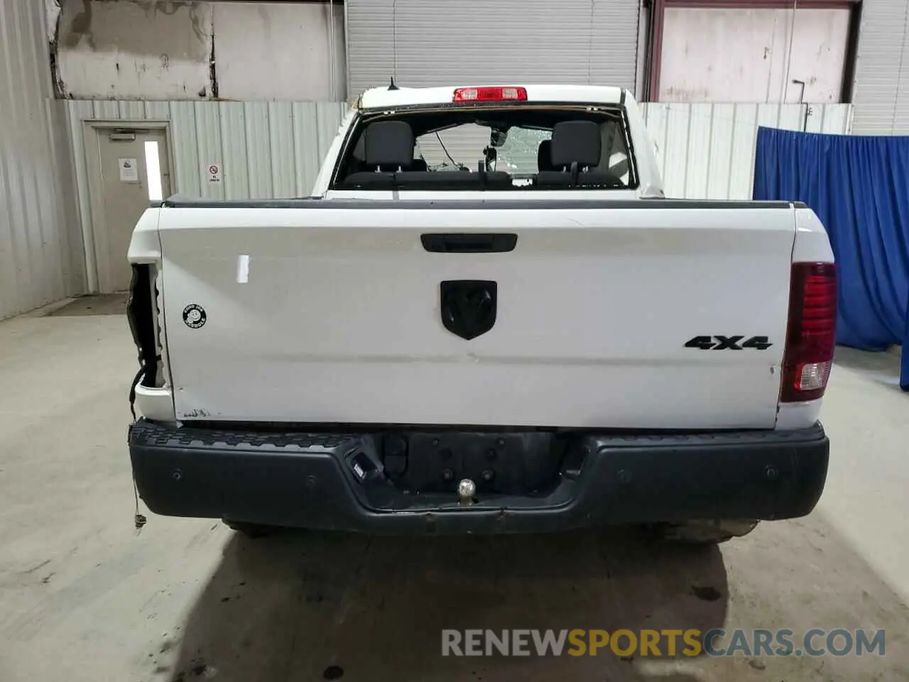 6 Photograph of a damaged car 1C6RR7LG3NS219729 RAM 1500 2022