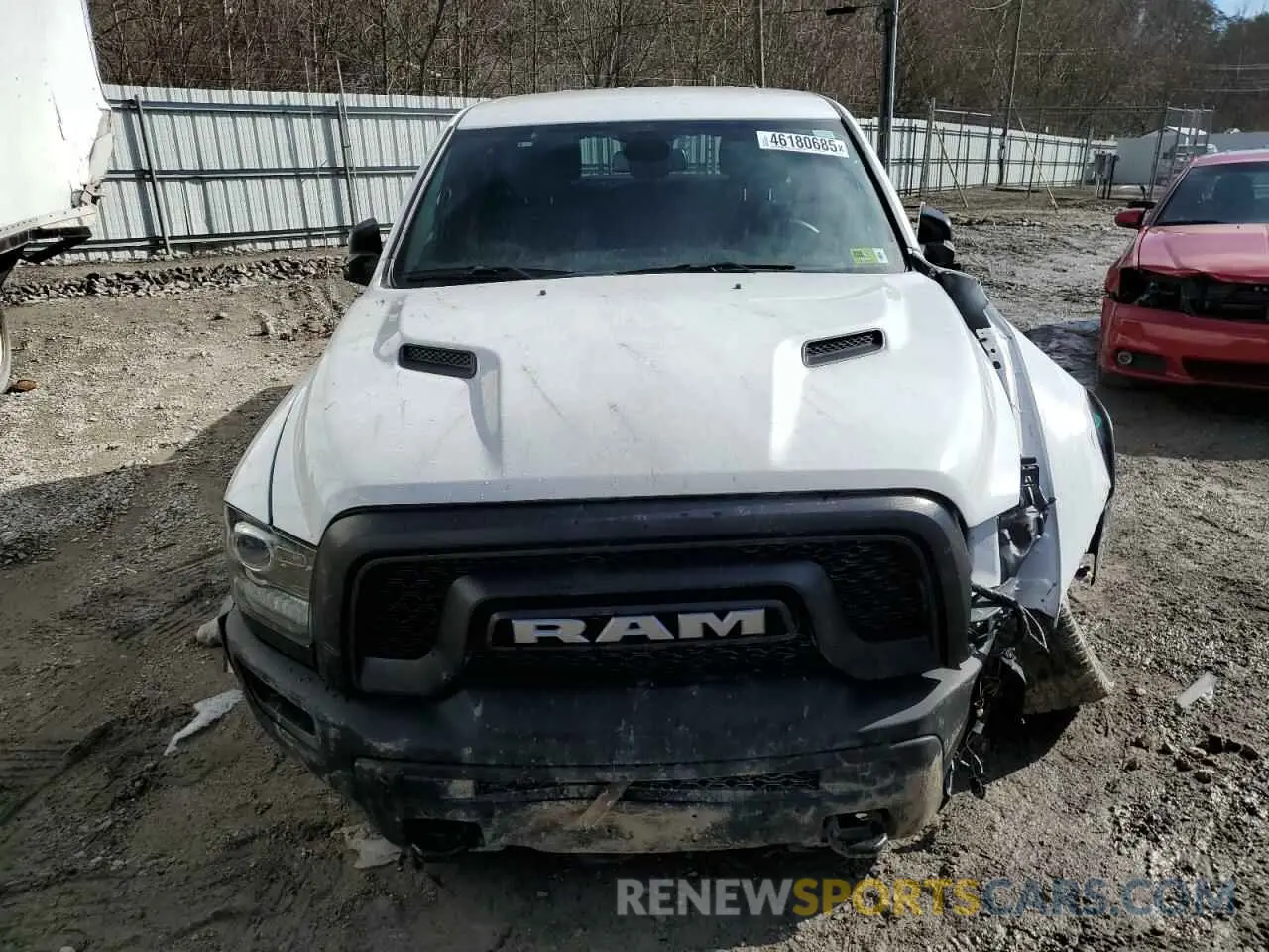 5 Photograph of a damaged car 1C6RR7LT0NS159177 RAM 1500 2022