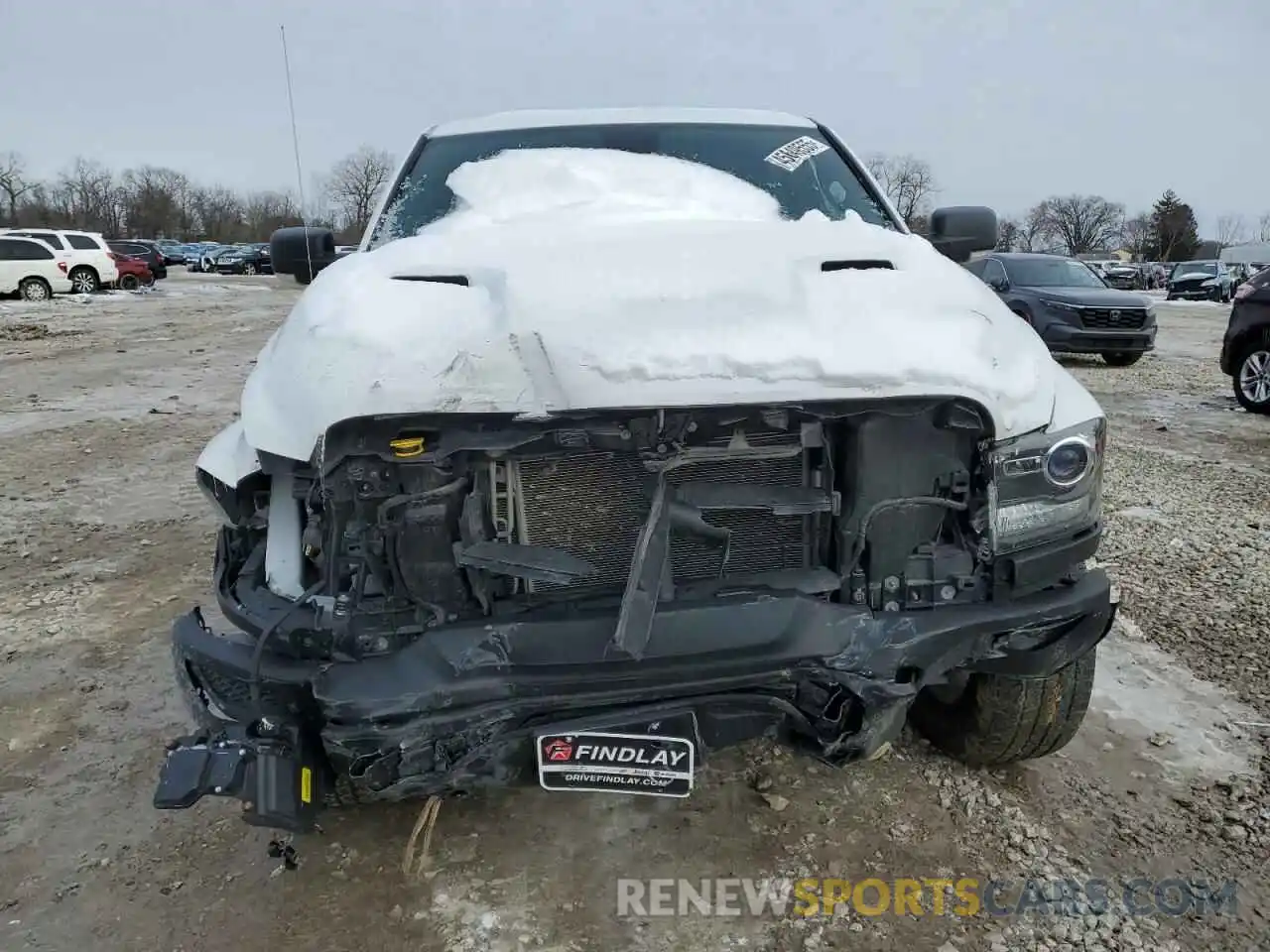 5 Photograph of a damaged car 1C6RR7LT5NS175861 RAM 1500 2022