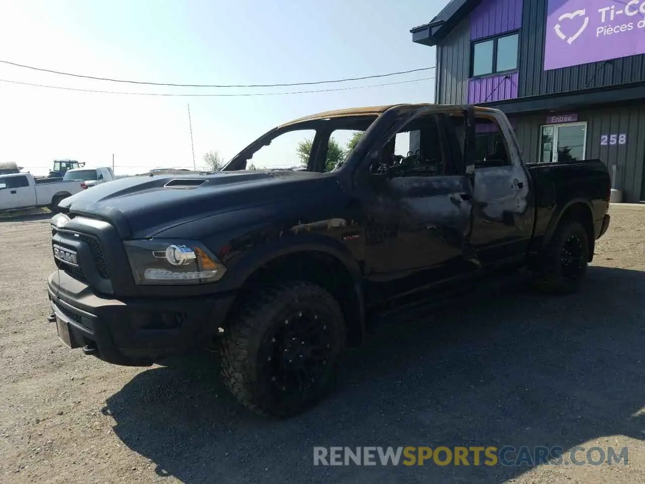 1 Photograph of a damaged car 1C6RR7LT9NS159338 RAM 1500 2022