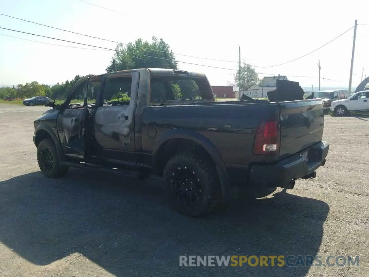 2 Photograph of a damaged car 1C6RR7LT9NS159338 RAM 1500 2022
