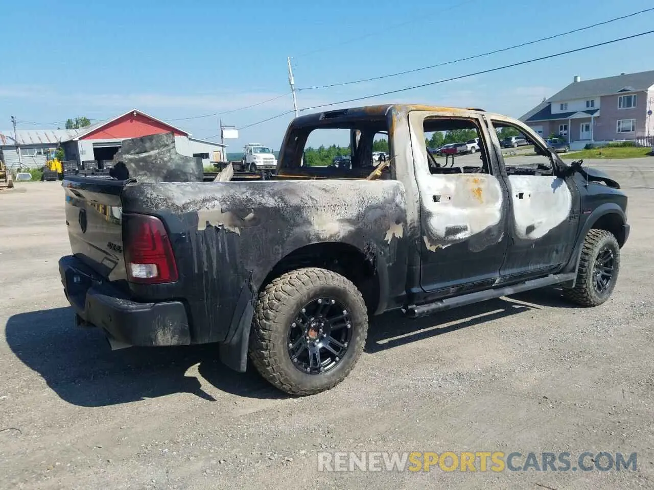 3 Photograph of a damaged car 1C6RR7LT9NS159338 RAM 1500 2022