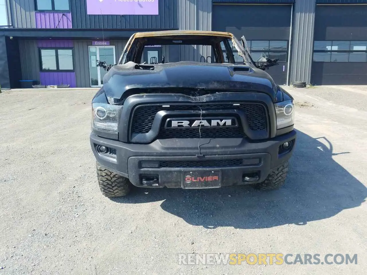 5 Photograph of a damaged car 1C6RR7LT9NS159338 RAM 1500 2022
