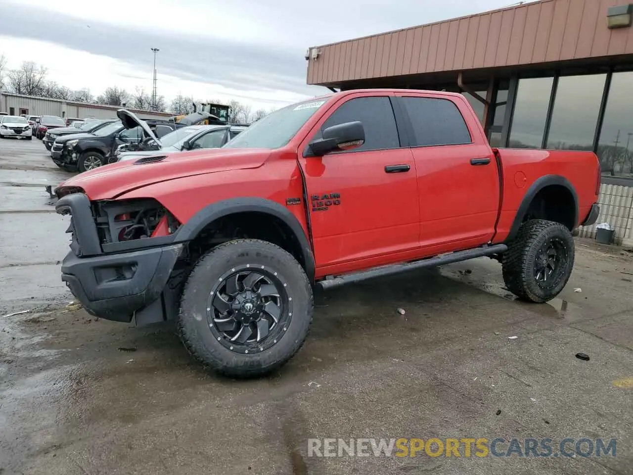 1 Photograph of a damaged car 1C6RR7LTXNS155461 RAM 1500 2022