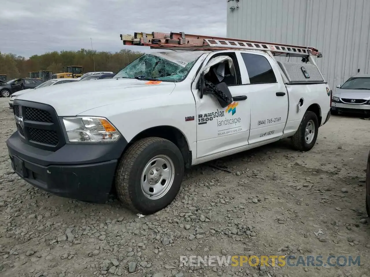 1 Photograph of a damaged car 1C6RR7ST1NS249844 RAM 1500 2022