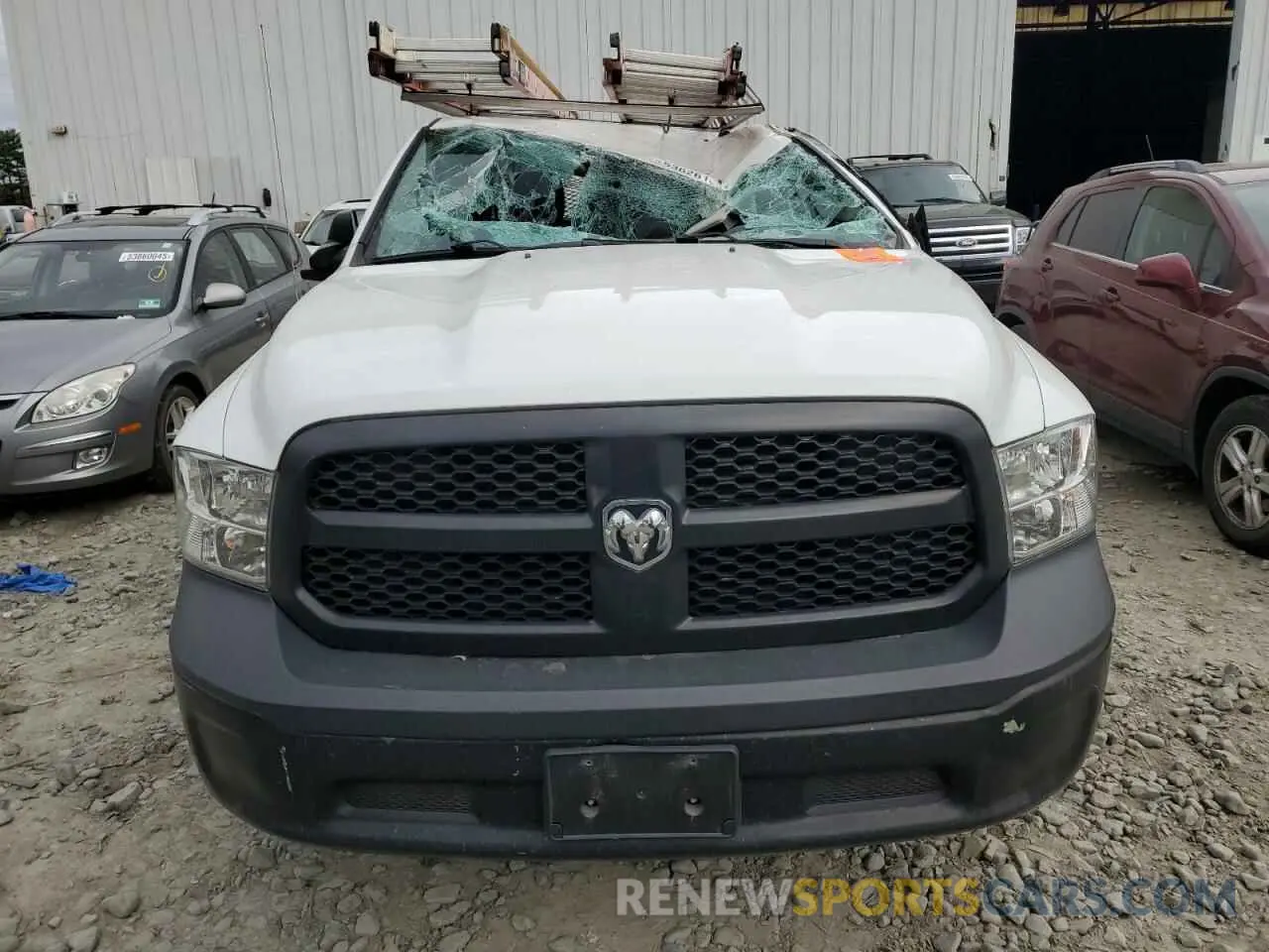 5 Photograph of a damaged car 1C6RR7ST1NS249844 RAM 1500 2022