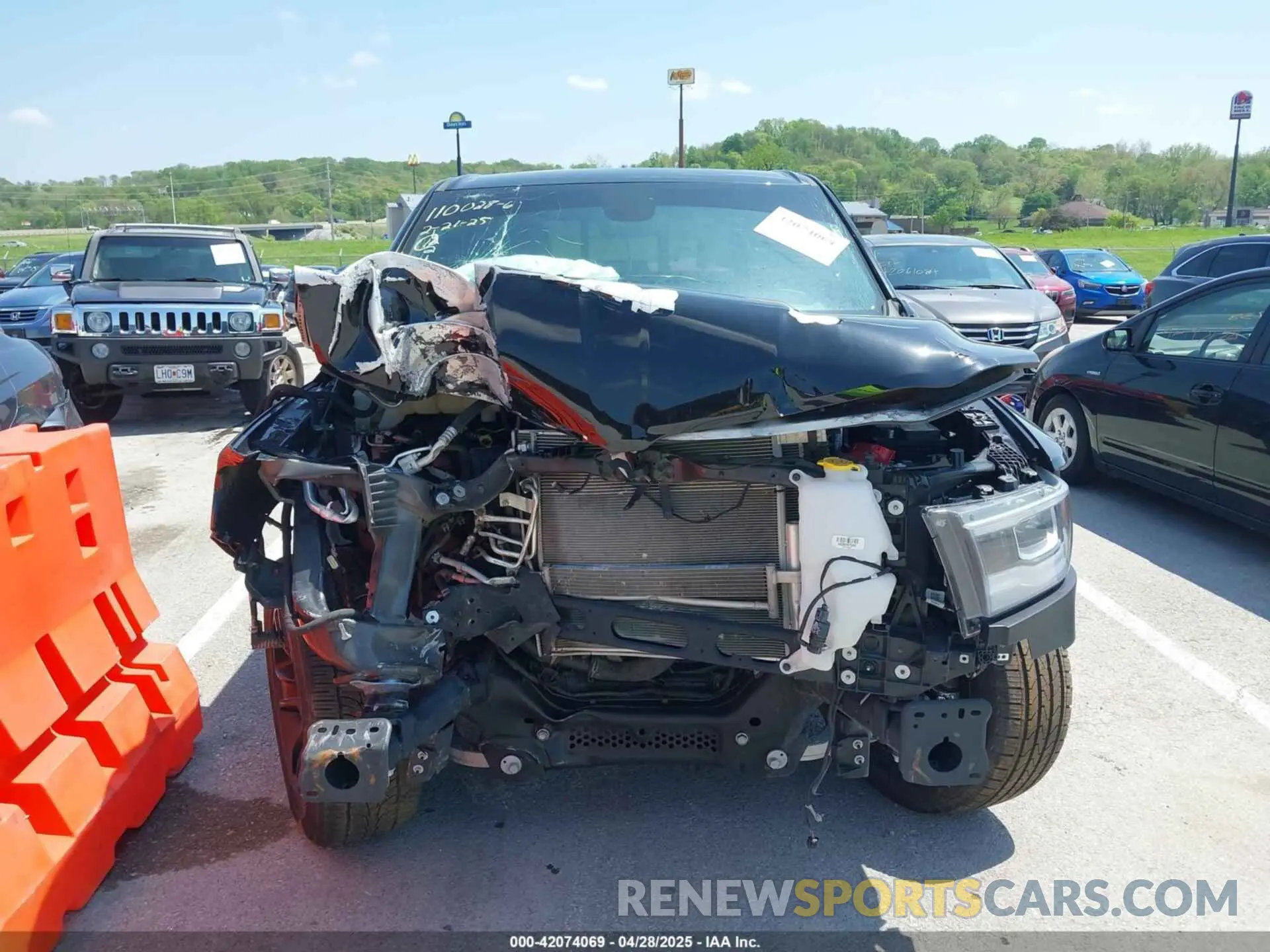 12 Photograph of a damaged car 1C6RREBG2NN122445 RAM 1500 2022