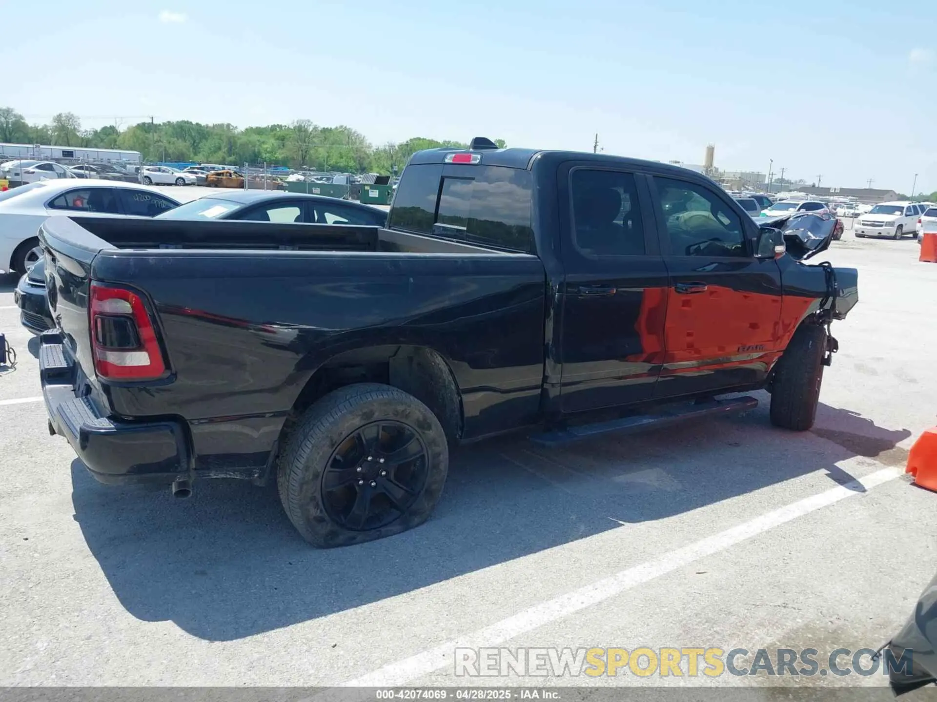 13 Photograph of a damaged car 1C6RREBG2NN122445 RAM 1500 2022