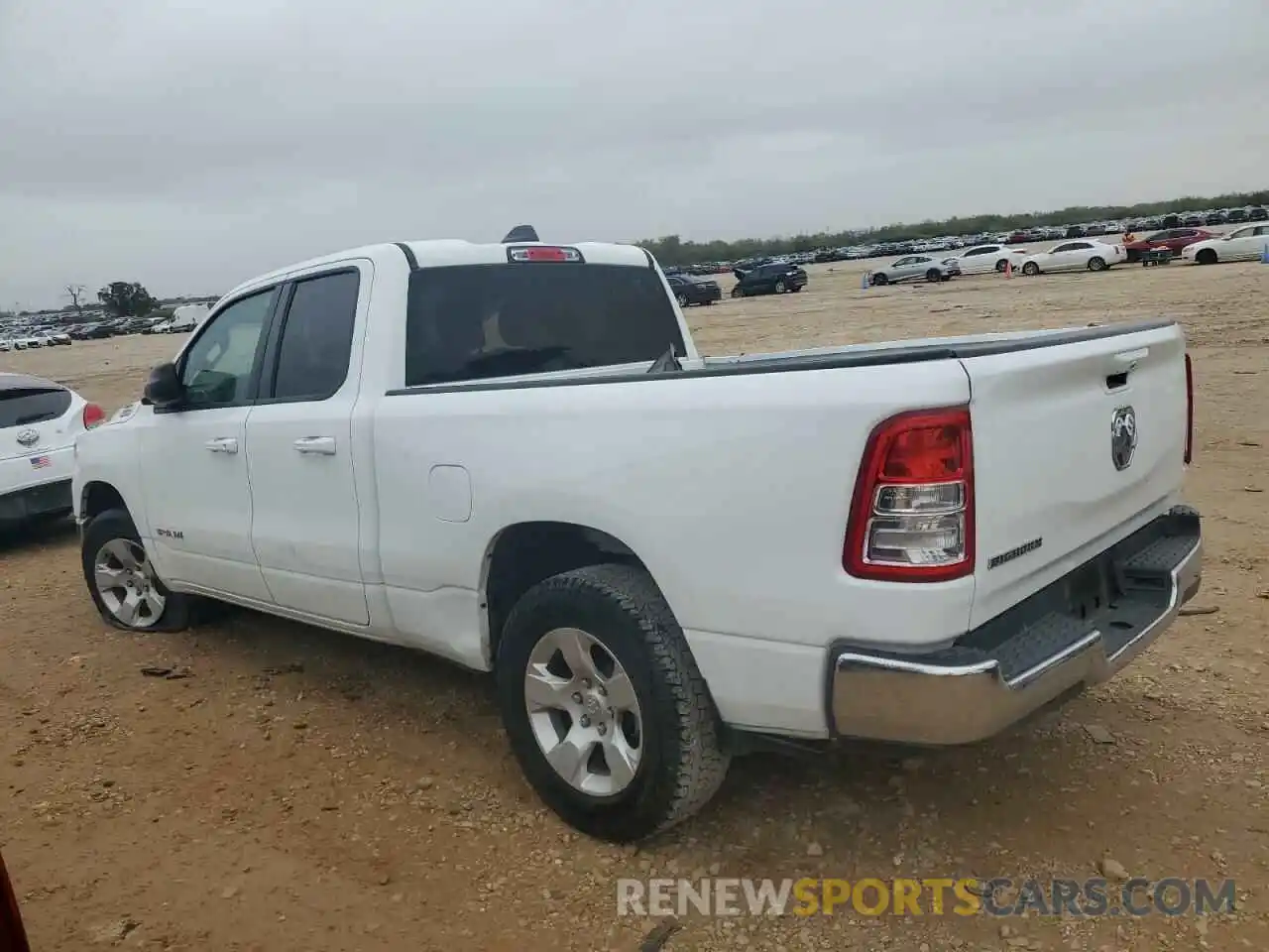 2 Photograph of a damaged car 1C6RREBG7NN273085 RAM 1500 2022