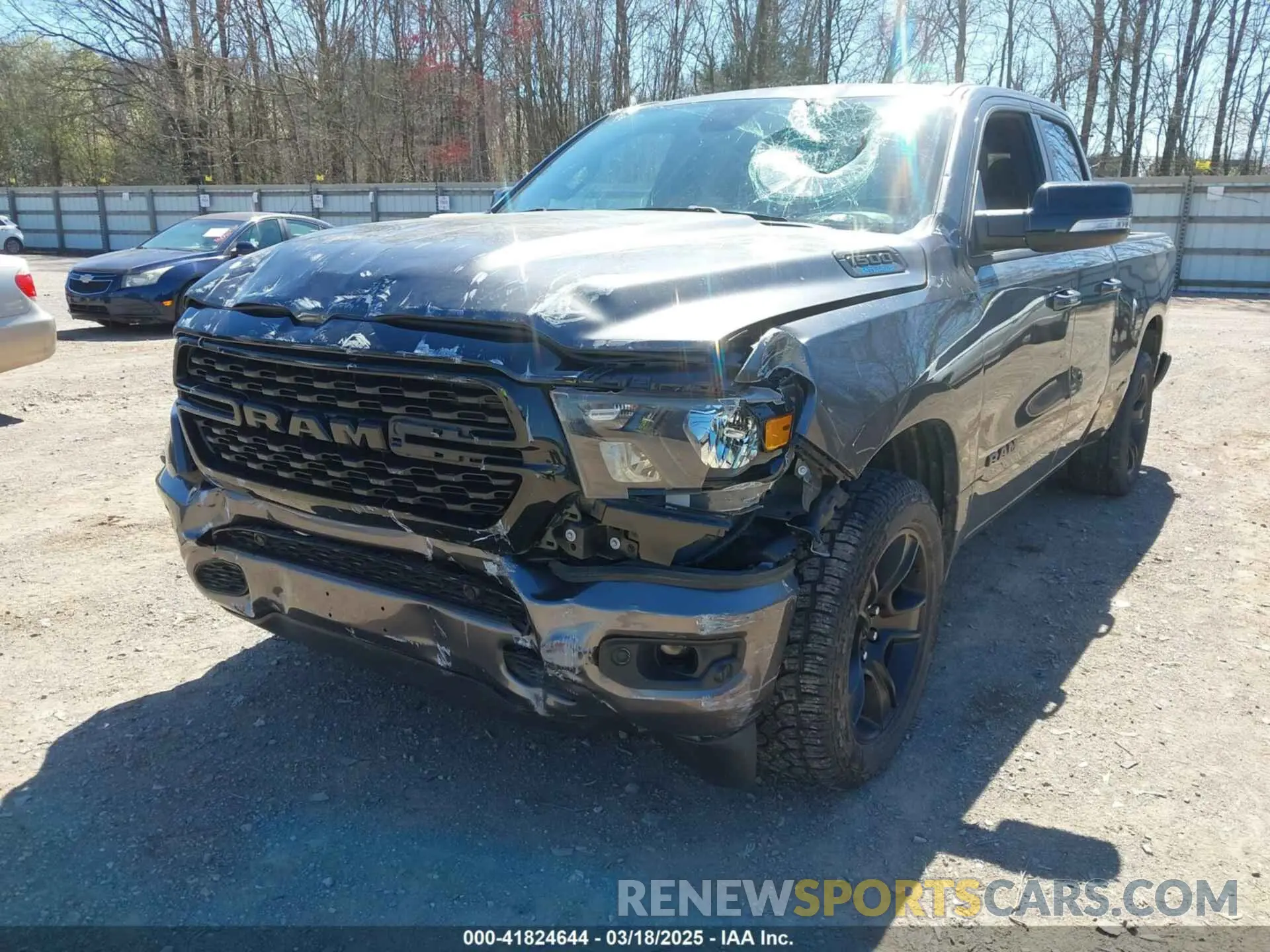 12 Photograph of a damaged car 1C6RREBG8NN398788 RAM 1500 2022
