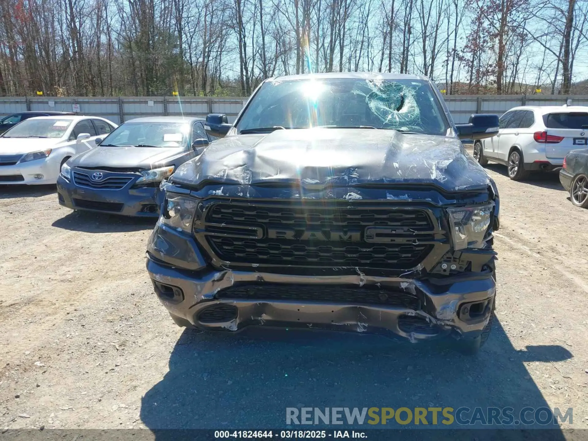 6 Photograph of a damaged car 1C6RREBG8NN398788 RAM 1500 2022